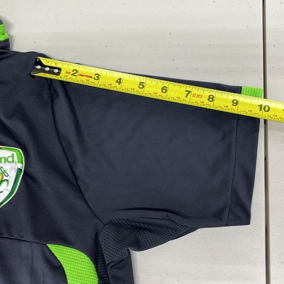 Umbro Ireland Soccer Jersey Mens Size Medium Gray Green Season 2009/10 - Picture 11 of 16